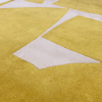 Okrovožltý ručne tkaný koberec z recyklovaných vlákien 200x290 cm Romy – Asiatic Carpets - Image 7