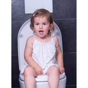 Tmavoružové detské WC sedadlo Bella Bambina – Rotho - Image 2