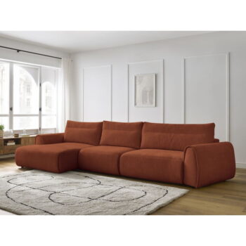 Oranžová rohová pohovka Aden – Bobochic Paris - Image 4