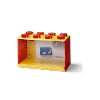 Detská červená nástenná polica LEGO® Brick 8 - Image 2