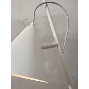 Biela stolová lampa s kovovým tienidlom (výška  50,5 cm) Lisbon – it's about RoMi - Image 4