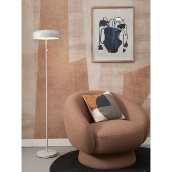 Sivá stojacia lampa s kovovým tienidlom (výška  145,5 cm) Porto – it's about RoMi - Image 9
