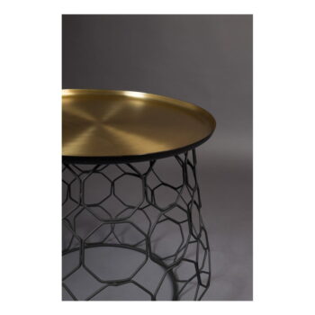 Kovový odkladací stolík Dutchbone Moulin, ⌀ 54 cm - Image 3