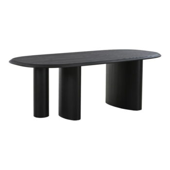 Jedálenský stôl s doskou v dekore jaseňového dreva 100x220 cm Tirano – House Nordic - Image 2
