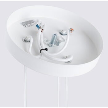 Biele závesné svietidlo ø 19,5 cm Gleam – Nice Lamps – Obrázok 3