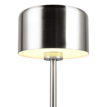 LED stmievateľná stolová lampa v striebornej farbe (výška 30 cm) Jeff – Trio - Image 3