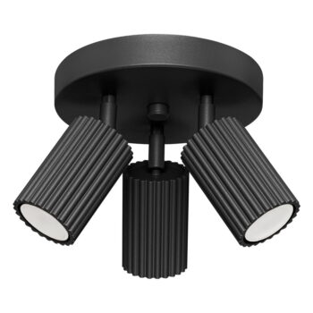 Čierne stropné svietidlo Gleam – Nice Lamps