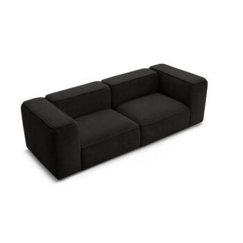 Čierna pohovka 255 cm Zephyr – Bobochic Paris - Image 9
