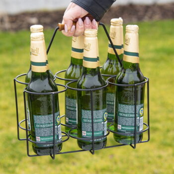 Kovový stojan na víno počet fliaš 6 Radka - Orion – Obrázok 2