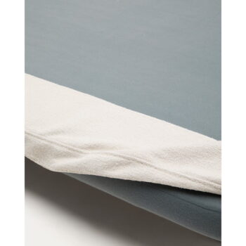 Béžová čalúnená jednolôžková posteľ 90x200 cm Odum – Kave Home - Image 4