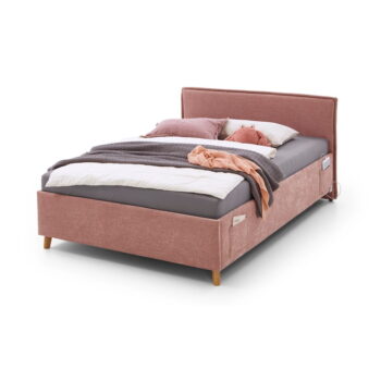 Ružová detská posteľ s úložným priestorom 90x200 cm Fun – Meise Möbel - Image 8