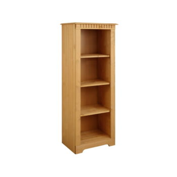 Knižnica z borovicového dreva v prírodnej farbe 50x135 cm Cubrix – Støraa – Obrázok 6