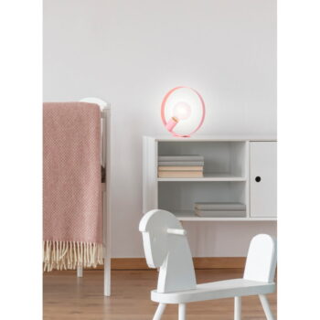 Ružové detské svietidlo ø 10 cm Nexo – Candellux Lighting - Image 2