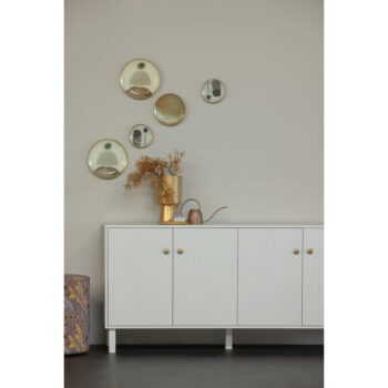 Svetlosivá nízka komoda z borovicového dreva 160x78 cm Madu – WOOOD – Obrázok 6