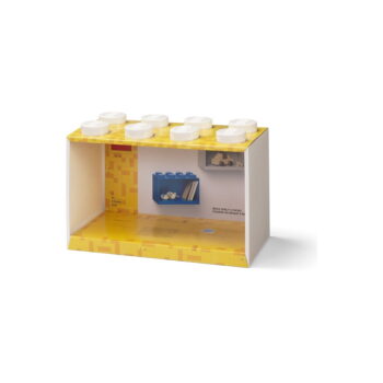 Detská biela nástenná polica LEGO® Brick 8 - Image 3