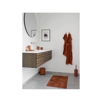 Oranžovohnedý bavlnený uterák 50x70 cm Terracotta – Zone - Image 2