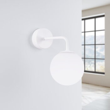 Biele nástenné svietidlo Beam – Nice Lamps - Image 4