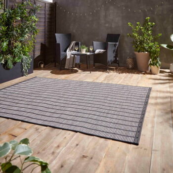 Tmavosivý vonkajší koberec 120x170 cm Santa Monica – Think Rugs - Image 5