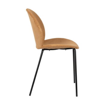 Okrovožlté jedálenské stoličky v súprave 2 ks Bonnet - Zuiver – Obrázok 7