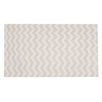 Béžovo-biely behúň FlooritaOptical Beige, 80 x 130 cm - Image 2