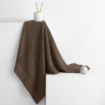 Hnedý froté bavlnený uterák 50x100 cm Amari – AmeliaHome – Obrázok 2