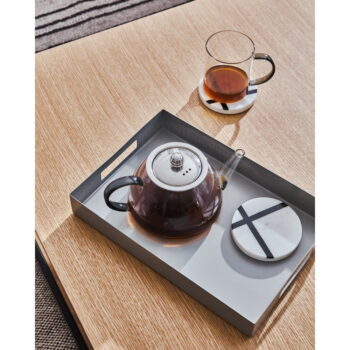 Konferenčný stolík s doskou v dubovom dekore 80x80 cm Yona - Kave Home - Image 4