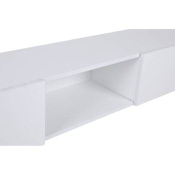 Biely TV stolík 180x30x25 cm Wagna – Kalune Design - Image 6