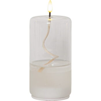 Biela LED sviečka v skle Star Trading Flamme Float, výška 17,5 cm - Image 2