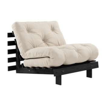 Béžové kreslo Roots Black Night – Karup Design - Image 2