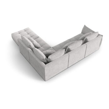 Svetlosivá rohová pohovka (pravý roh/do L) Bloom – Micadoni Home – Obrázok 4