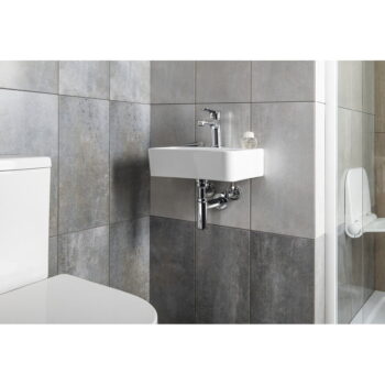 Biele keramické umývadlo 36x25 cm Gerda – Sapho – Obrázok 5