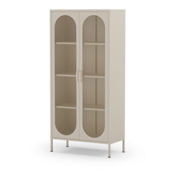 Krémová skrinka 80x170 cm Diora – Marckeric - Image 2