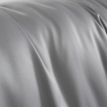 Sivé obliečky na dvojlôžko 200x200 cm Silky Soft - Catherine Lansfield – Obrázok 4