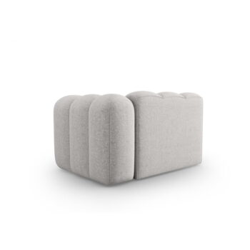 Svetlosivý modul pohovky (pravý roh) Lupine – Micadoni Home - Image 4