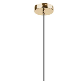 Čierno-béžové závesné svietidlo so skleneným tienidlom ø 35 cm Mokka – LAMKUR - Image 6