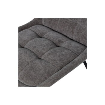 Sivé zamatové jedálenské stoličky v súprave 2 ks Crate – BePureHome - Image 6