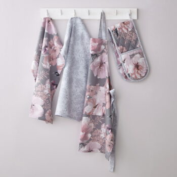 Bavlnená dvojitá kuchynská chňapka Dramatic Floral – Catherine Lansfield - Image 3