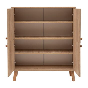 Skrinka v dekore duba v prírodnej farbe 95x111 cm Multilux – Kalune Design - Image 3