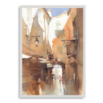 Súprava plagátov v ráme 3 ks 44x65 cm Watercolor - Tomasucci - Image 6