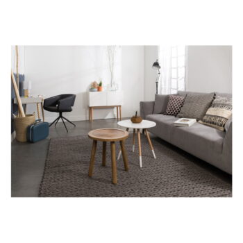 Odkladací stolík z mangového dreva Zuiver Dendron, Ø 43 cm - Image 5