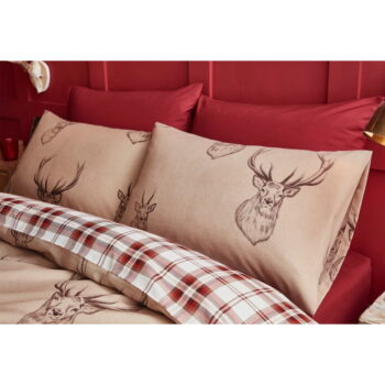 Obliečky na jednolôžko Catherine Lansfield Stag Multi, 135 × 200 cm – Obrázok 2