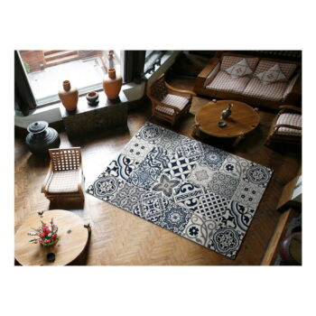Modrý koberec Universal Indigo Azul Mecho, 160 × 230 cm – Obrázok 2