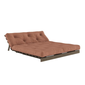 Rozkladacia pohovka v oranžovomedenej farbe 160 cm Roots – Karup Design - Image 3