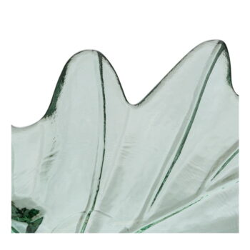 Sklenená dekoratívna tácka 19,5x35 cm Leaf – Ixia – Obrázok 6