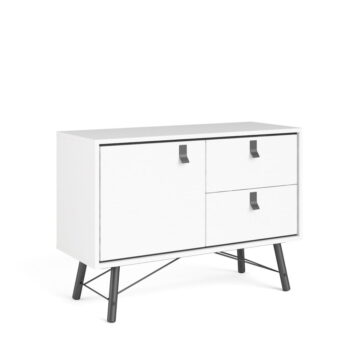Biela komoda Tvilum Ry, 102 x 72 cm - Image 9