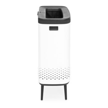 Biely kovový kôš na bielizeň 90 l Bo Hi – Brabantia - Image 4