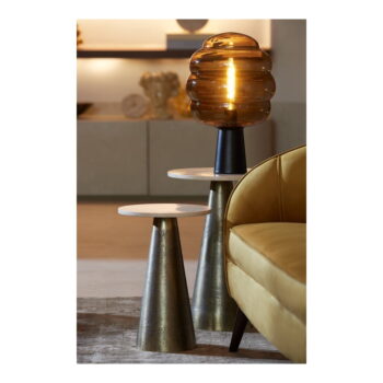 Okrúhly odkladací stolík ø 29 cm Ynez – Light & Living - Image 2