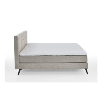 Svetlosivá boxspring posteľ 160x200 cm ANCONA – Meise Möbel - Image 3