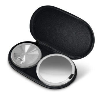 Kozmetické zrkadlo s osvetlením/zväčšovacie (10x) ø 12 cm Travel – simplehuman - Image 7