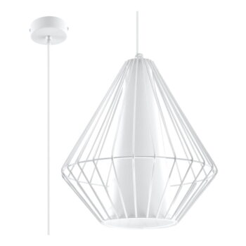 Biele závesné svietidlo Nice Lamps Alfredo - Image 4